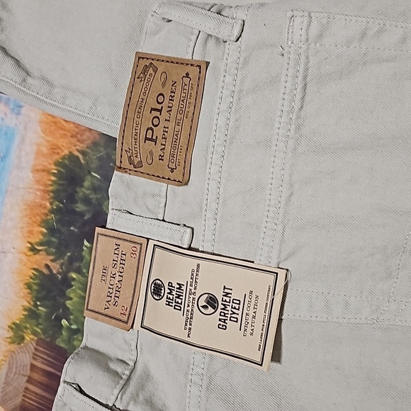 Polo Ralph Lauren Varick Slim Straight Jeans Size 42x30 NWT - Picture 6 of 9